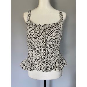 NWT TOPSHOP HEART BLOUSE